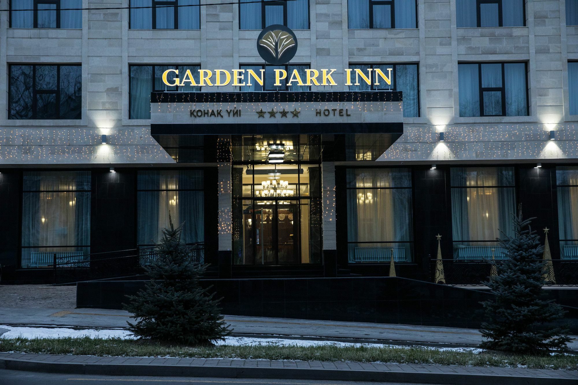 Garden Park Inn Almaty Exterior foto