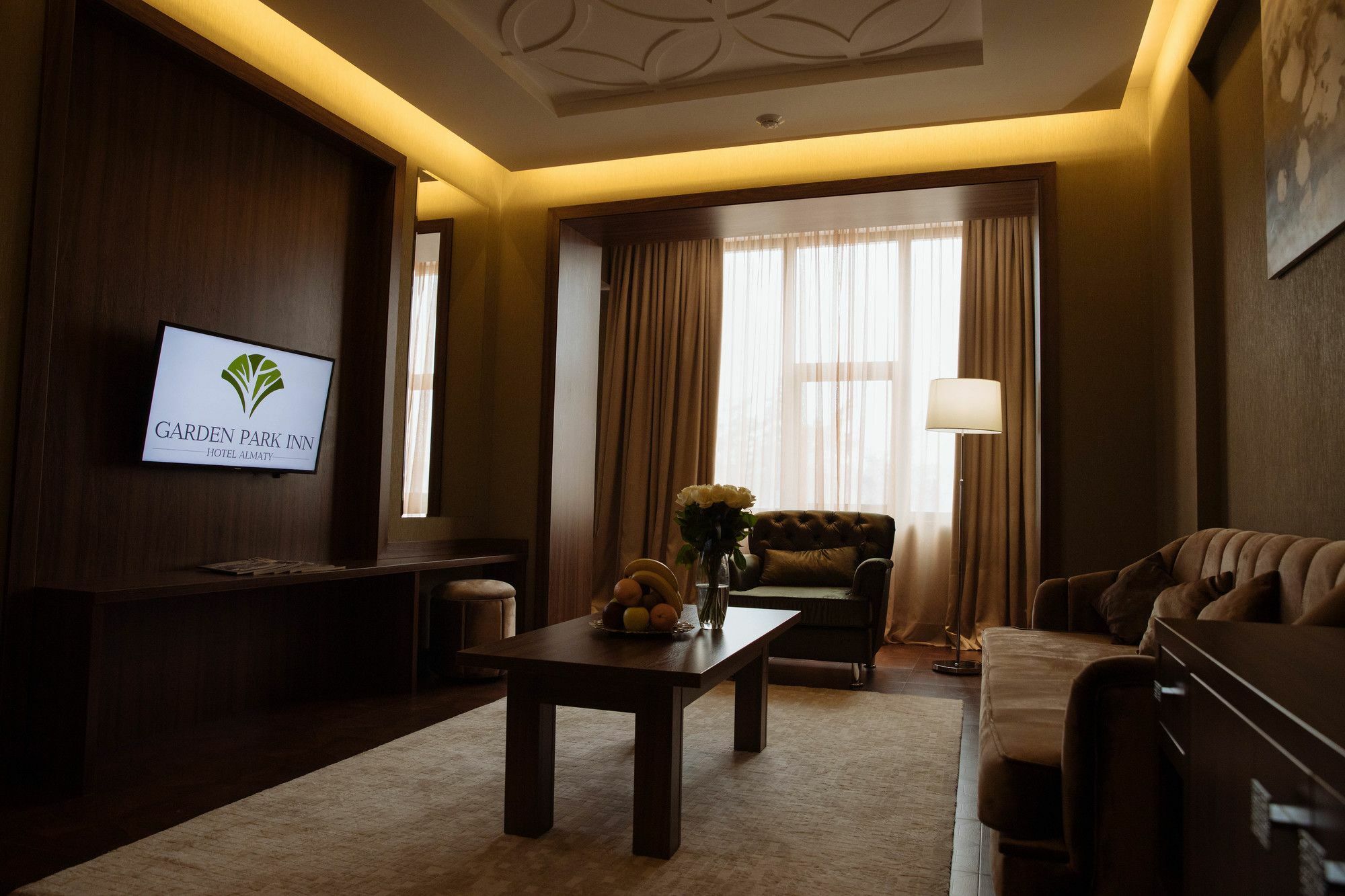 Garden Park Inn Almaty Exterior foto